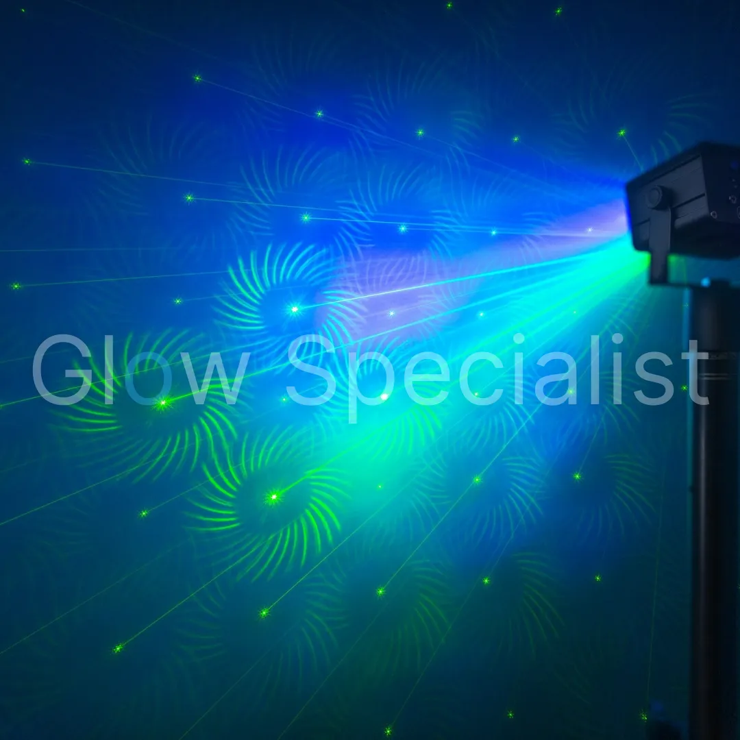 BeamZ BEAMZ ATHENA GOBO LASER - ACCU - Afbeelding 3