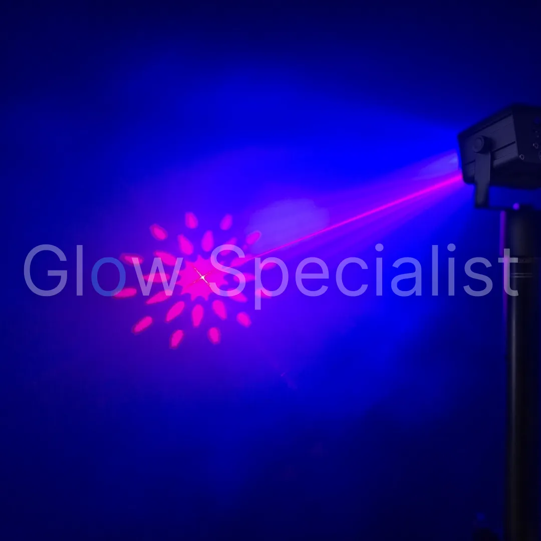 BeamZ BEAMZ ATHENA GOBO LASER - ACCU - Afbeelding 4