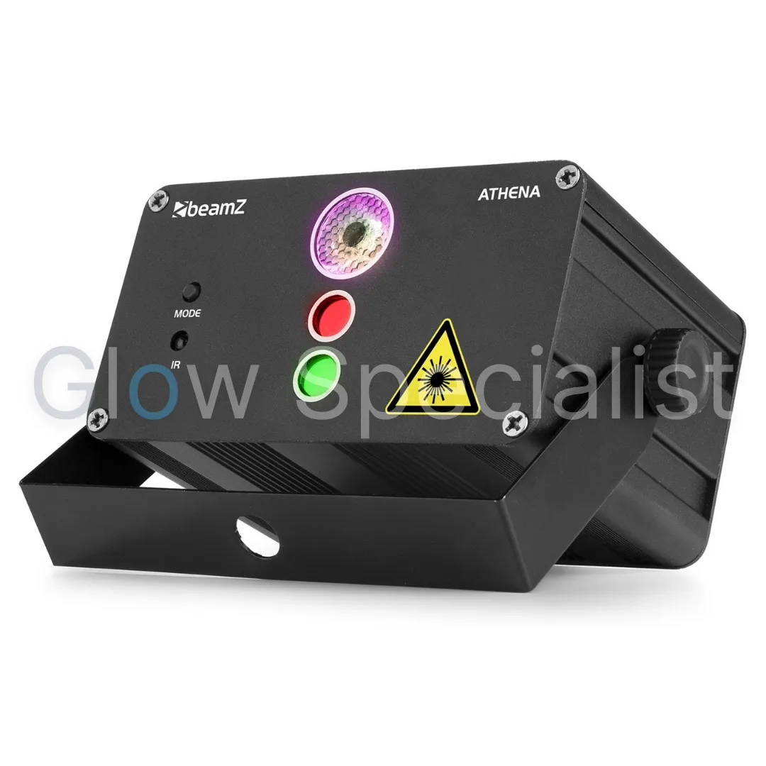 BeamZ BEAMZ ATHENA GOBO LASER - ACCU - Afbeelding 5