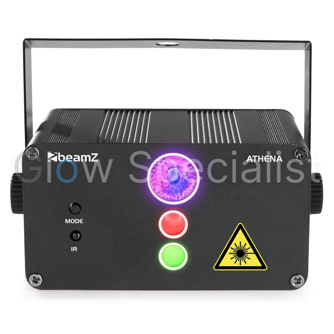 BeamZ BEAMZ ATHENA GOBO LASER - ACCU - Afbeelding 6