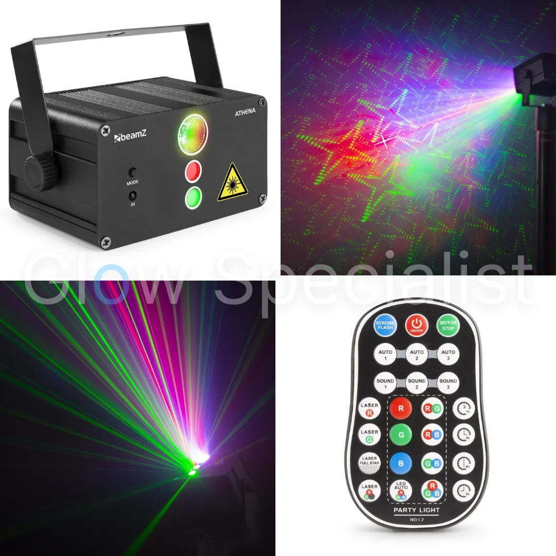 BeamZ BEAMZ ATHENA GOBO LASER - ACCU