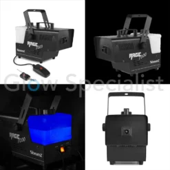 BeamZ BEAMZ RAGE1000 ROOKMACHINE MET DRAADLOZE AFSTANDSBEDIENING