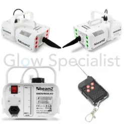 BeamZ SNEEUWMACHINE - SNOW900LED - MET 6 LEDS