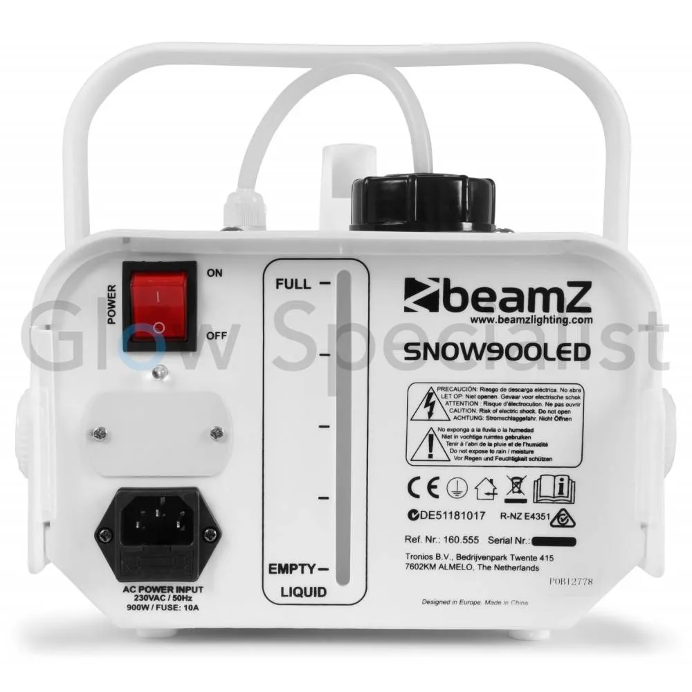 BeamZ SNEEUWMACHINE - SNOW900LED - MET 6 LEDS - Afbeelding 4