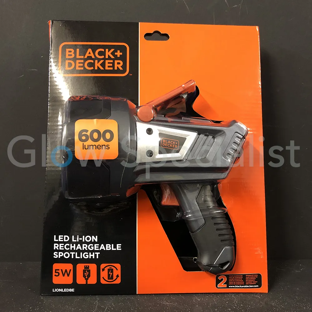 Black & Decker BLACK & DECKER LED LI-ION OPLAADBARE WZAKLAMP - 600 LUMEN - Afbeelding 4