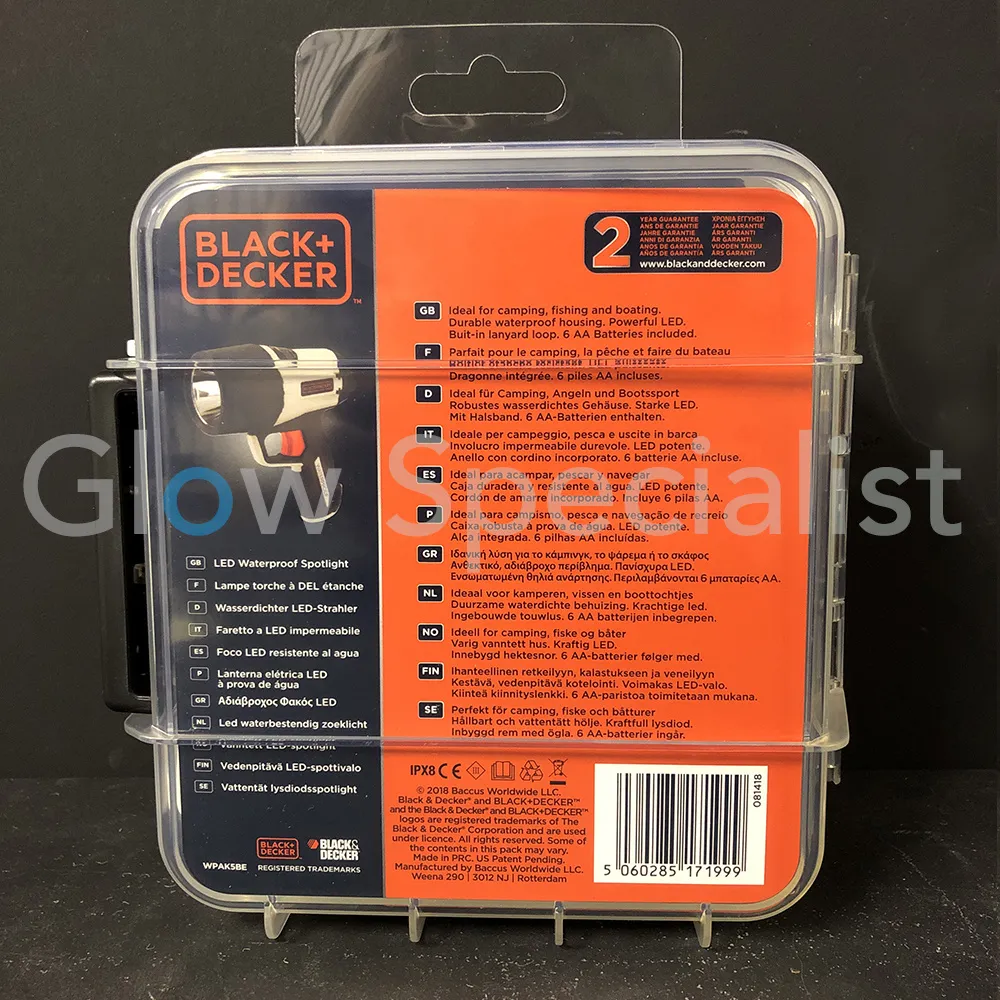 Black & Decker BLACK & DECKER LED WATERPROOF ZAKLAMP 500 LUMEN - Afbeelding 5