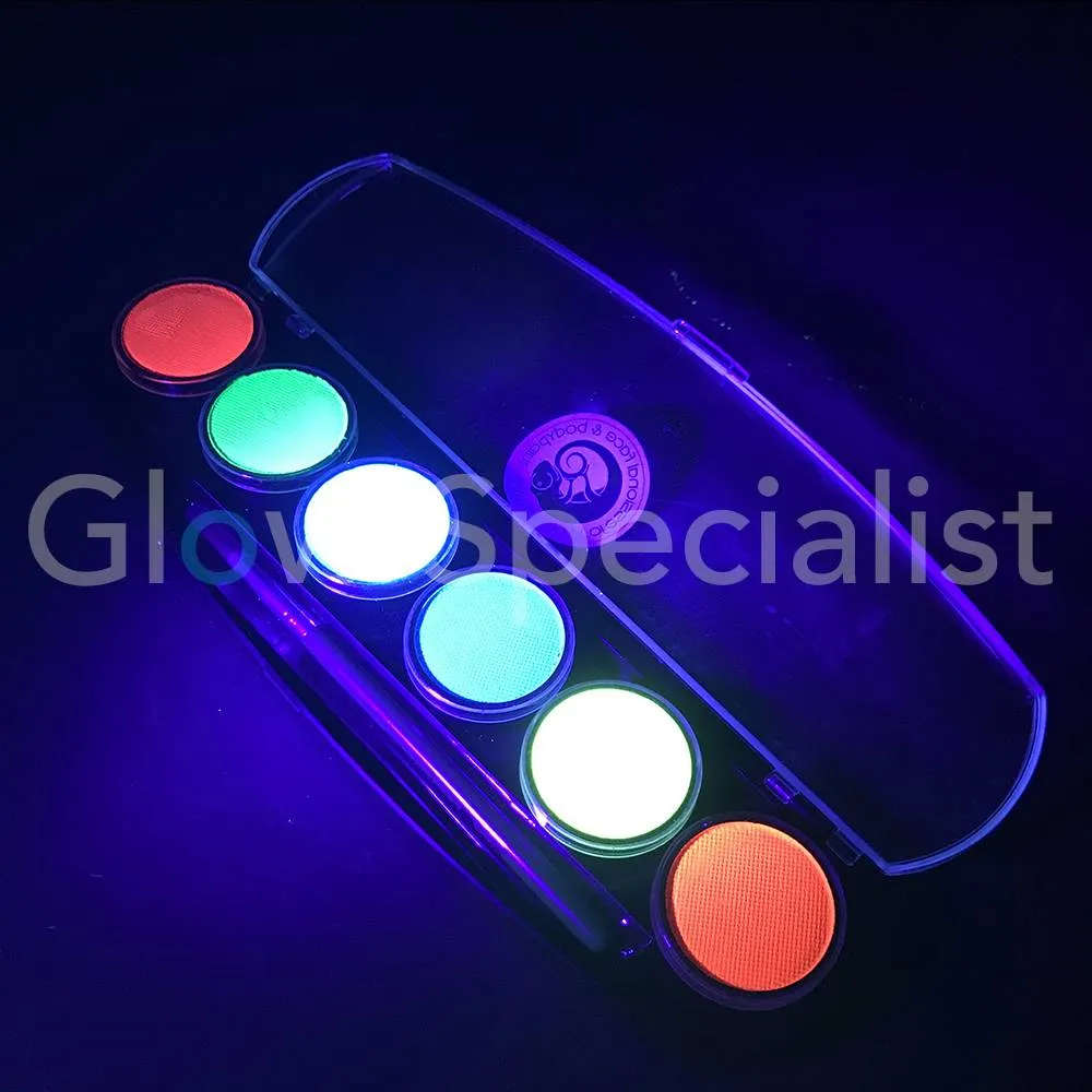 CAMELEON BIG ADULT UV PARTY BOX PALET - 6 KLEUREN - Afbeelding 2