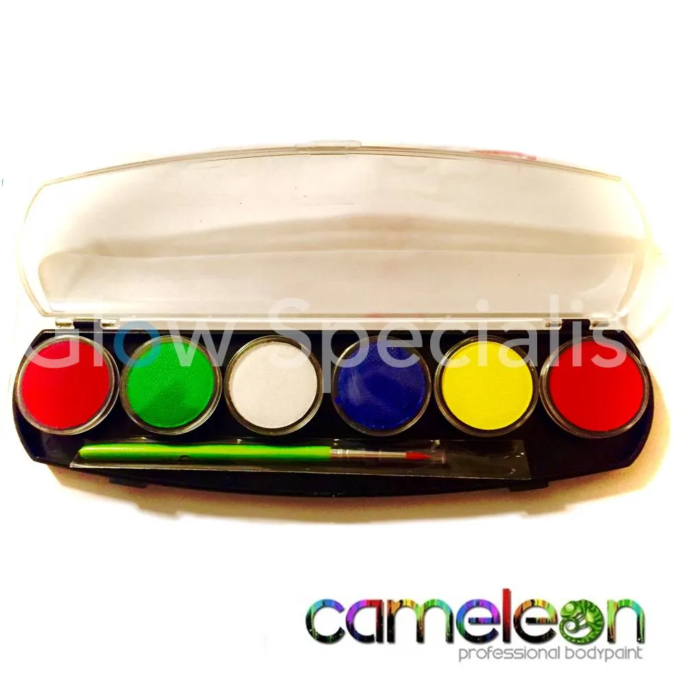 CAMELEON BIG ADULT UV PARTY BOX PALET - 6 KLEUREN - Afbeelding 3