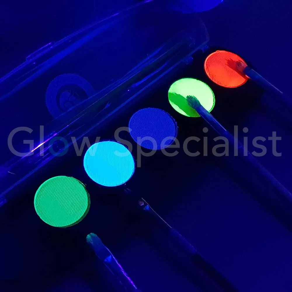 CAMELEON BIG ADULT UV PARTY BOX PALET - 6 KLEUREN - Afbeelding 7