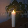Candled, Luxury Led Candles LUXE LED KAARS - HANDGEMAAKT - MET AFSTANDSBEDIENING - LARGE - 28 CM