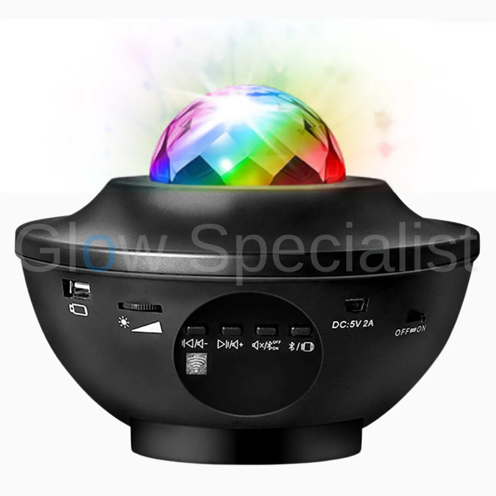 DRAADLOZE STARLIGHT SPEAKER MET LASER PROJECTOR - Afbeelding 2