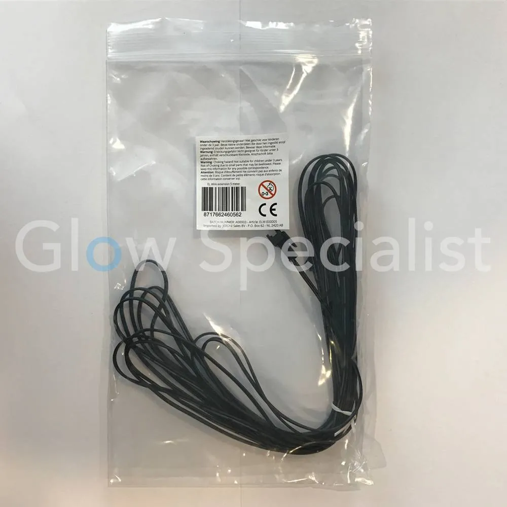 EL DRAAD VERLENGDRAAD - 5 METER - Afbeelding 2