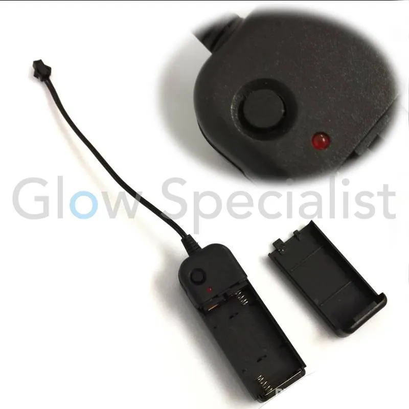 EL WIRE ANONYMOUS - V FOR VENDETTA MASKER - ROOD - Afbeelding 3