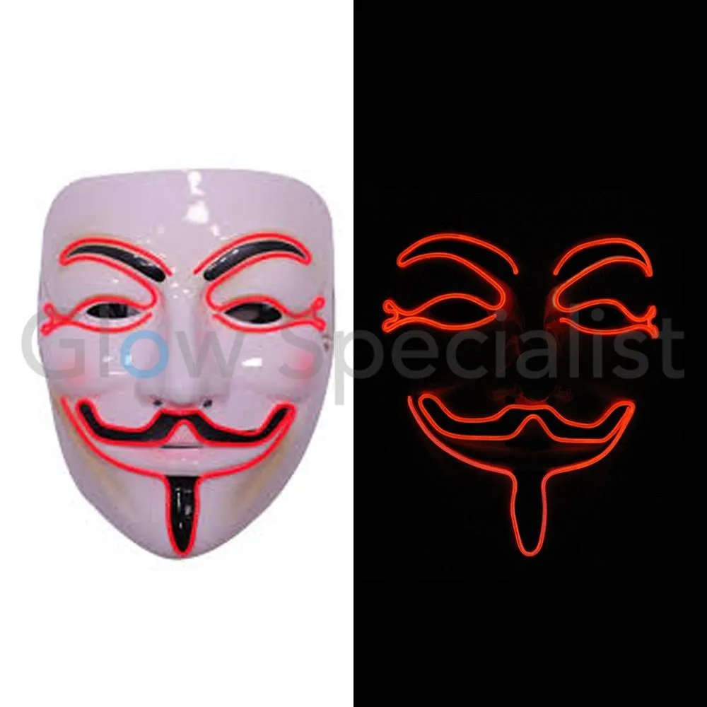 EL WIRE ANONYMOUS - V FOR VENDETTA MASKER - ROOD