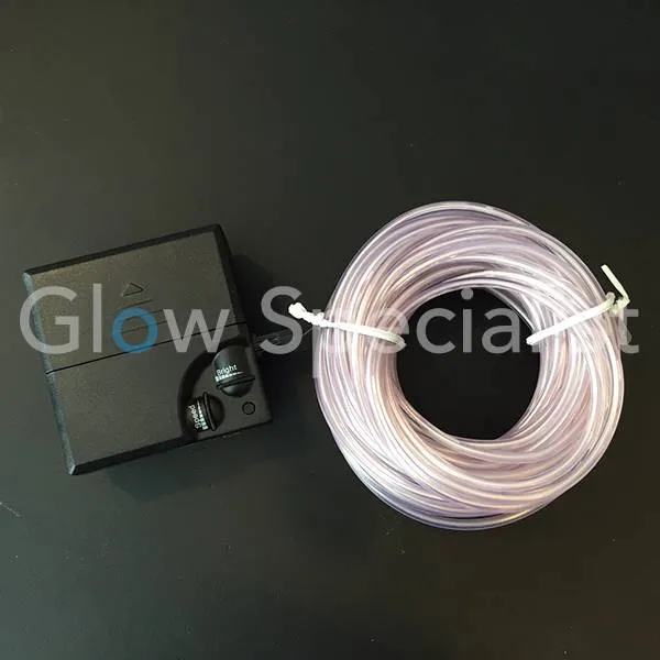 EL-WIRE / DRAAD - 10 METER - MET 9 VOLT INVERTER - Afbeelding 8