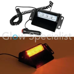 Eurolite EUROLITE LED POLITIE LICHT PRO 12V - AMBER HIGH POWER