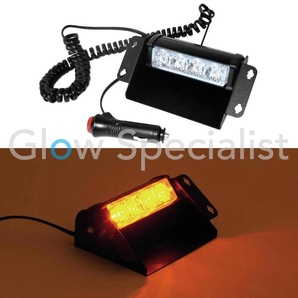 Eurolite EUROLITE LED POLITIE LICHT PRO 12V - AMBER HIGH POWER
