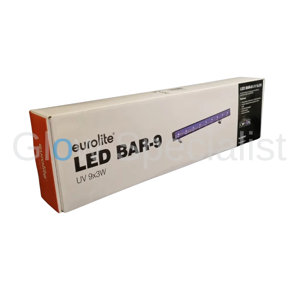 Eurolite EUROLITE UV LED BAR - 9 X 3 WATT - Afbeelding 5