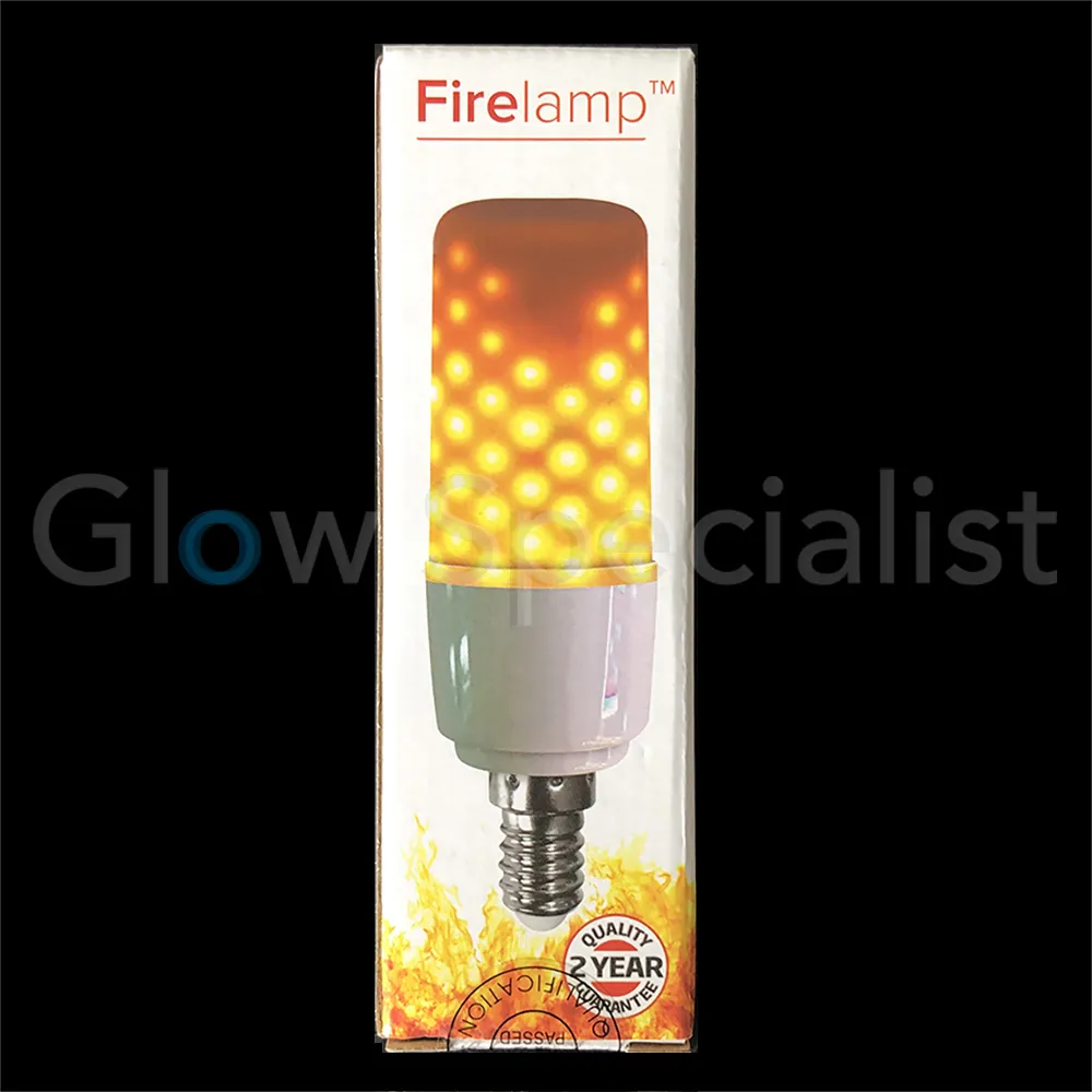 Firelamp FIRELAMP™ 3W - 300 LUMEN - E14 - 64 SMD - 1800K - HELDER - Afbeelding 2