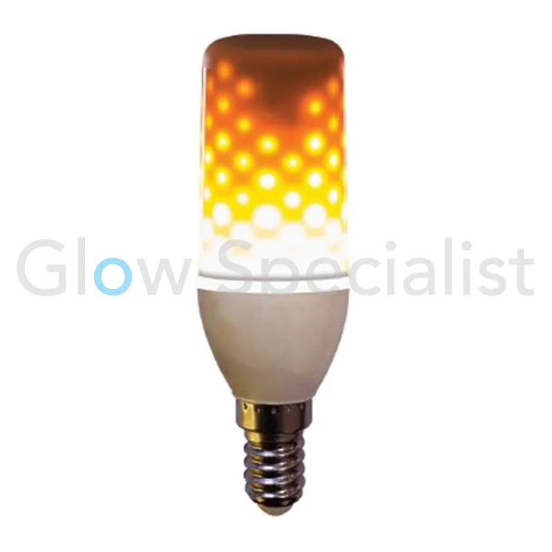 Firelamp FIRELAMP™ 3W - 300 LUMEN - E14 - 64 SMD - 1800K - OPAAL - Afbeelding 4