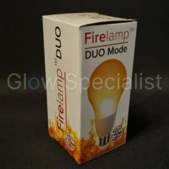 Firelamp FIRELAMP™ 3W - DUO MODE - 300 LUMEN - E27 - 64 SMD - 1800K - OPAAL - WIT
