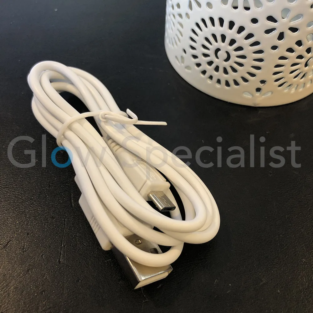 Firelamp FIRELAMP™ MAGNETISCHE TAFEL VUURLAMP - OPLAADBAAR VIA USB - ZWART OF WIT - Afbeelding 5