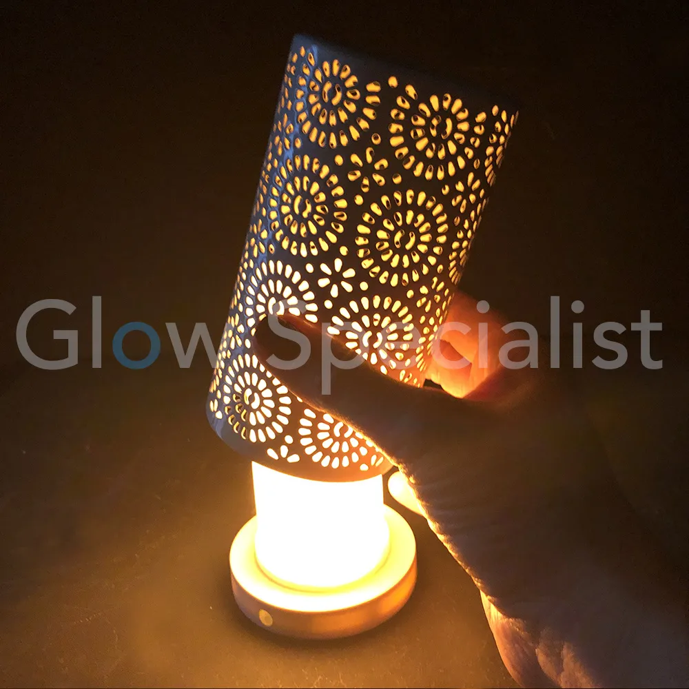 Firelamp FIRELAMP™ MAGNETISCHE TAFEL VUURLAMP - OPLAADBAAR VIA USB - ZWART OF WIT - Afbeelding 8