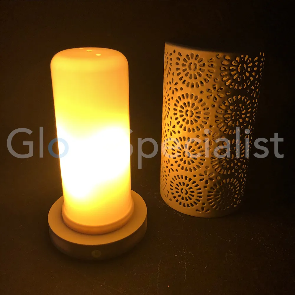 Firelamp FIRELAMP™ MAGNETISCHE TAFEL VUURLAMP - OPLAADBAAR VIA USB - ZWART OF WIT - Afbeelding 9