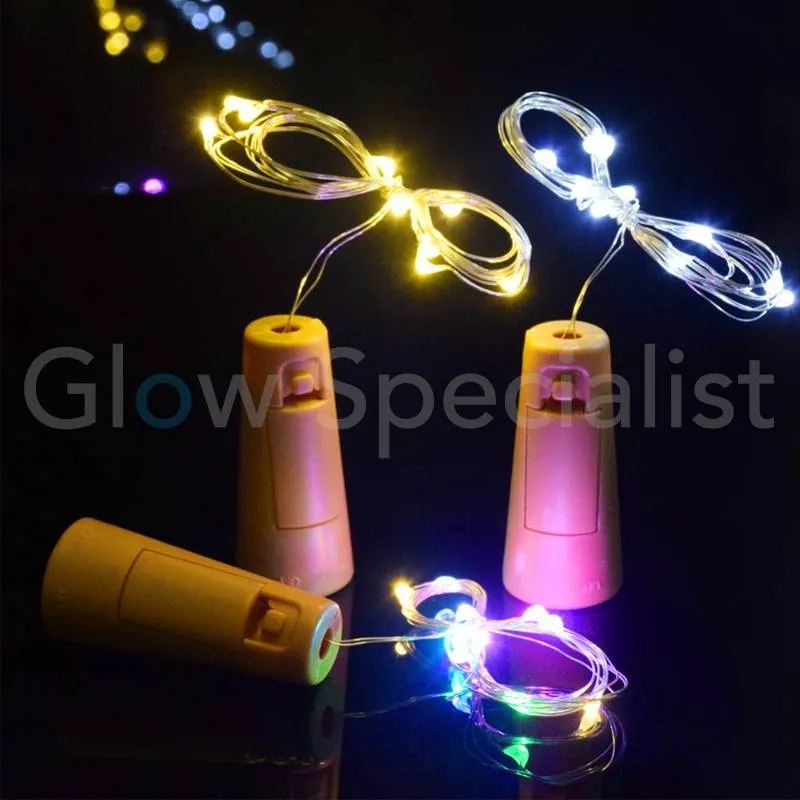 FLESSENSTOP MET 8 LED MULTICOLOR - Afbeelding 6