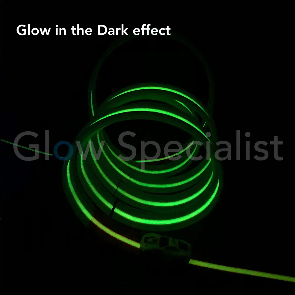 GLOW IN THE DARK RACEBAAN - MET LICHTGEVENDE AUTO - 21-DELIG - Afbeelding 3