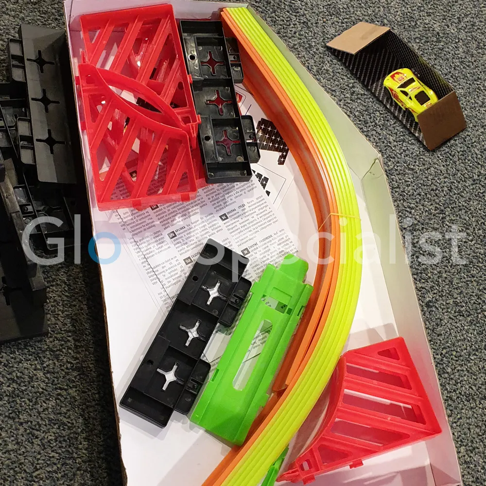 GLOW IN THE DARK RACEBAAN - MET LICHTGEVENDE AUTO - 21-DELIG - Afbeelding 10