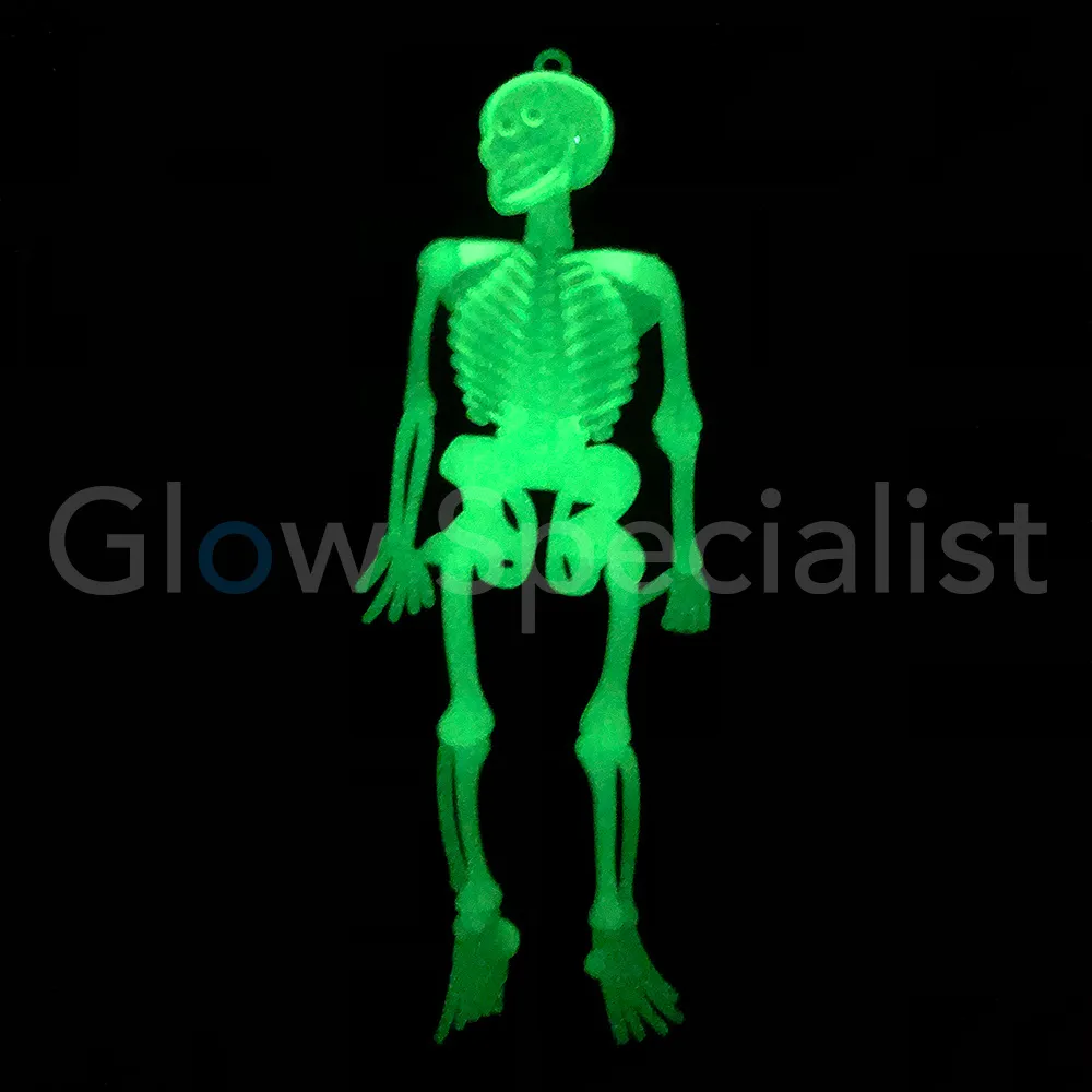 GLOW IN THE DARK SKELET - 15CM - SET VAN 10 STUKS - Afbeelding 5