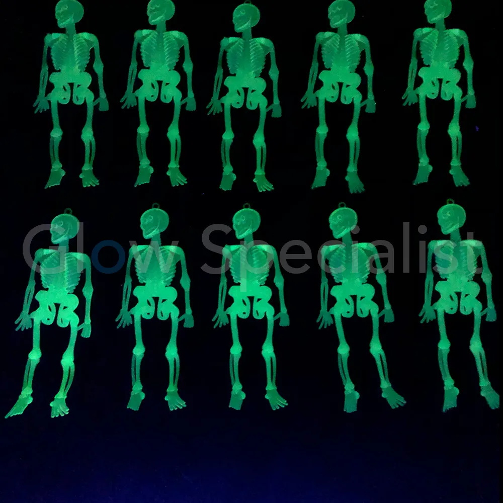 GLOW IN THE DARK SKELET - 15CM - SET VAN 10 STUKS - Afbeelding 8