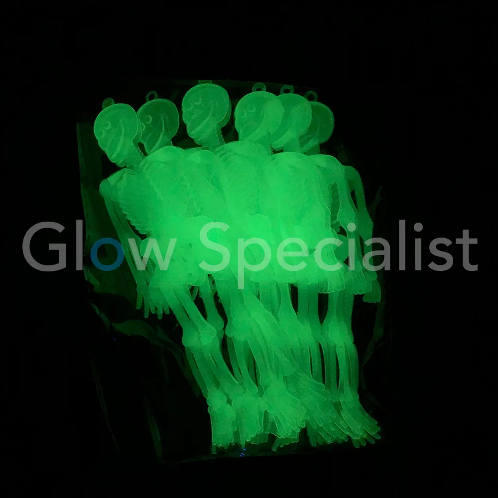 GLOW IN THE DARK SKELET - 15CM - SET VAN 10 STUKS - Afbeelding 9