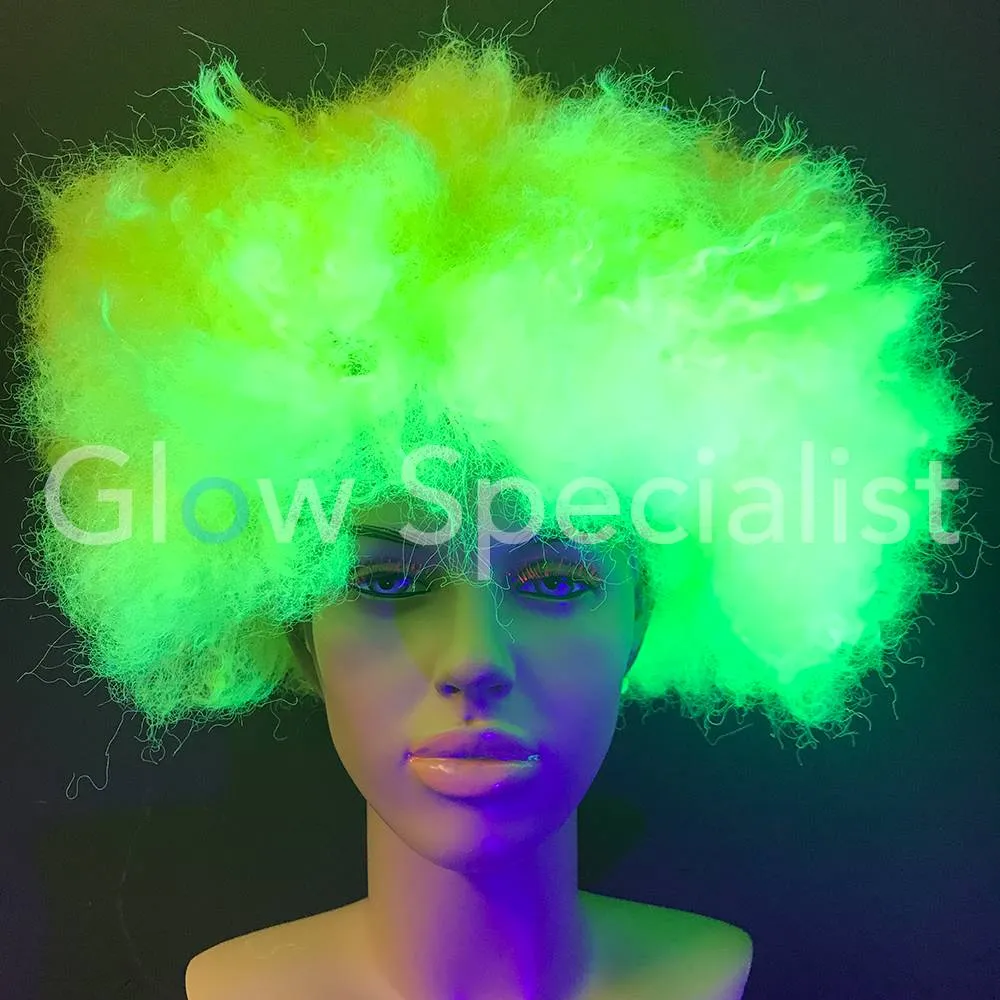 Glow Specialist NEON GELE AFRO PRUIK - Afbeelding 4