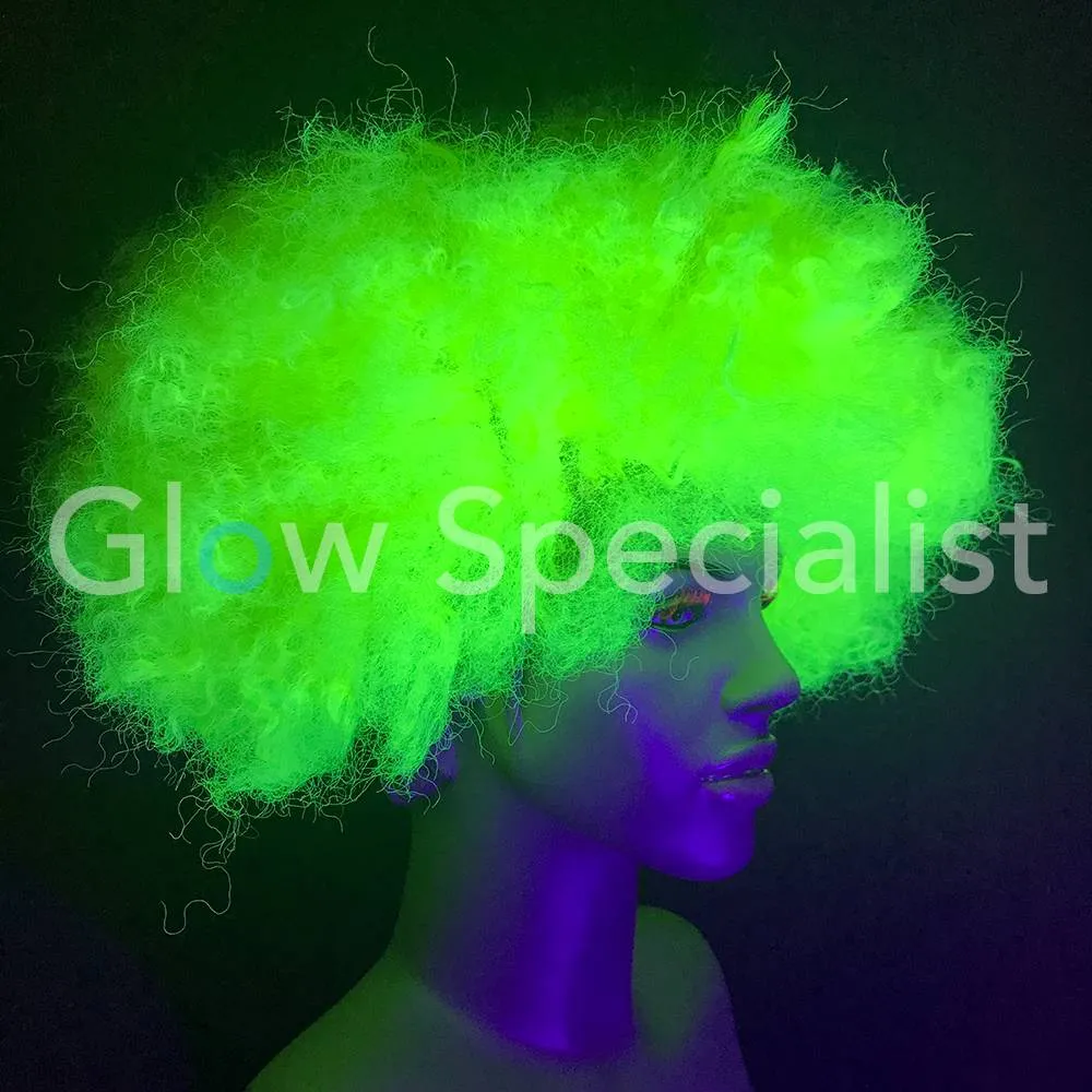 Glow Specialist NEON GELE AFRO PRUIK - Afbeelding 7