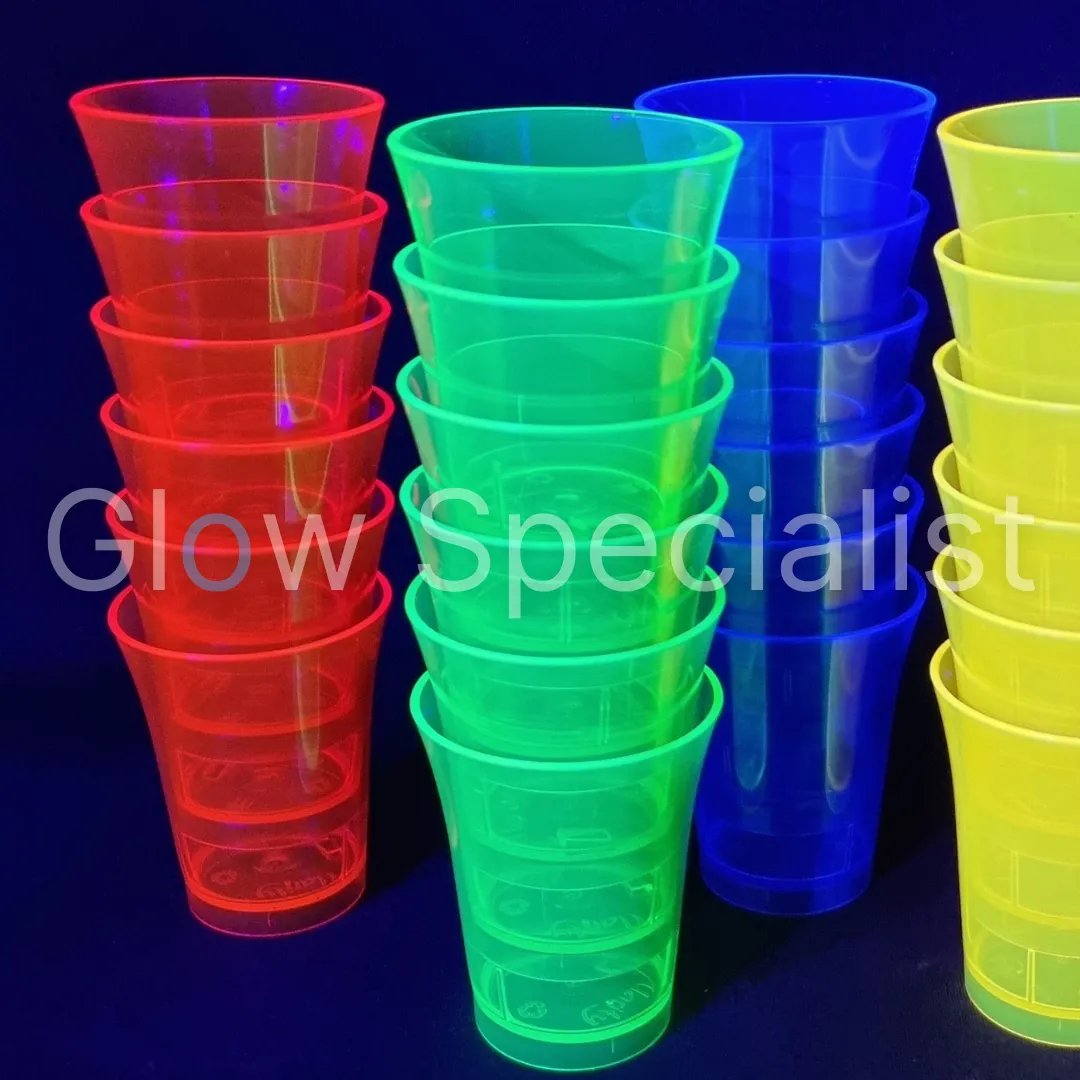 Glow Specialist UV/BLACKLIGHT - NEON SHOTGLAS - 24 STUKS