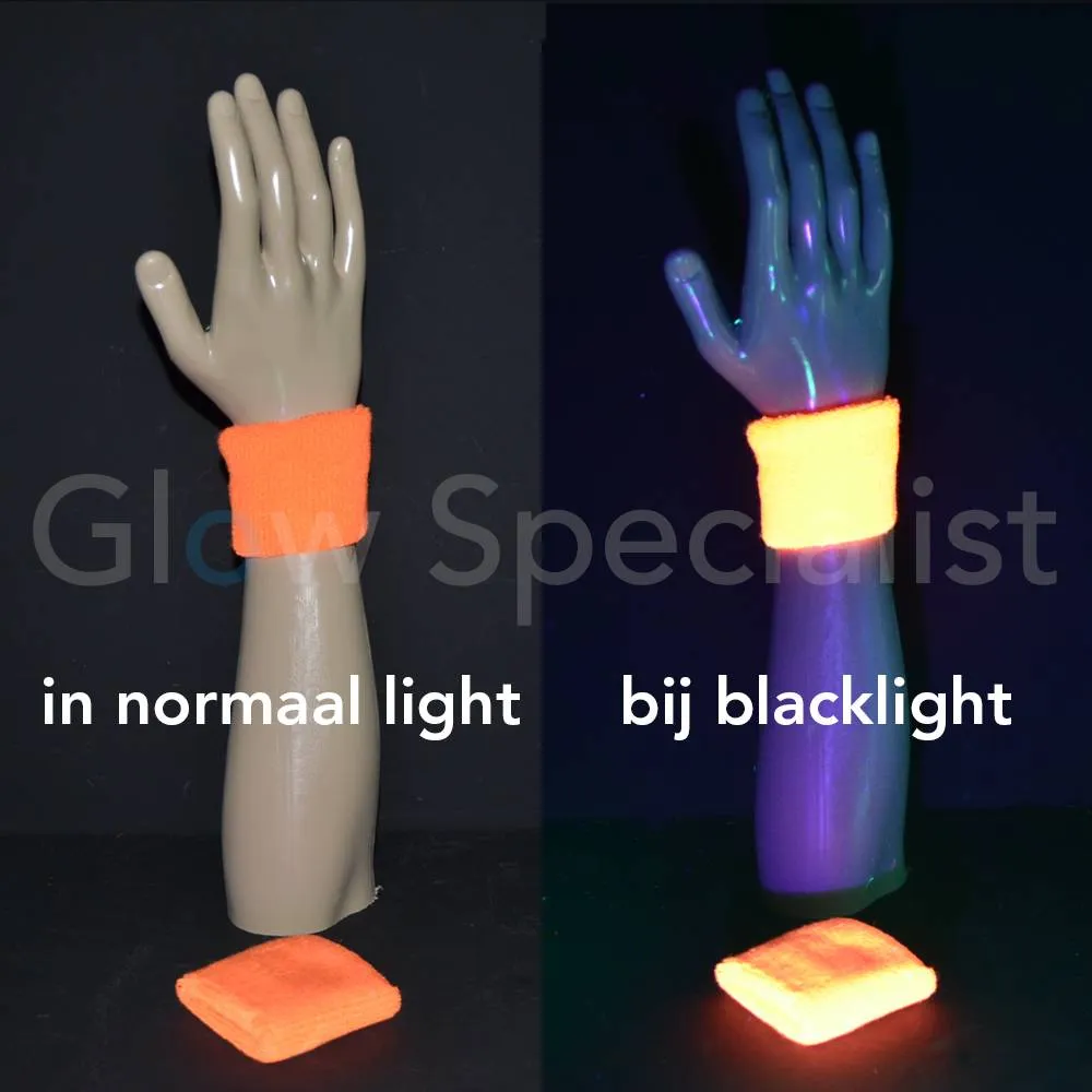 Glow Specialist UV NEON POLSBANDJES - SET VAN 2 - Afbeelding 4