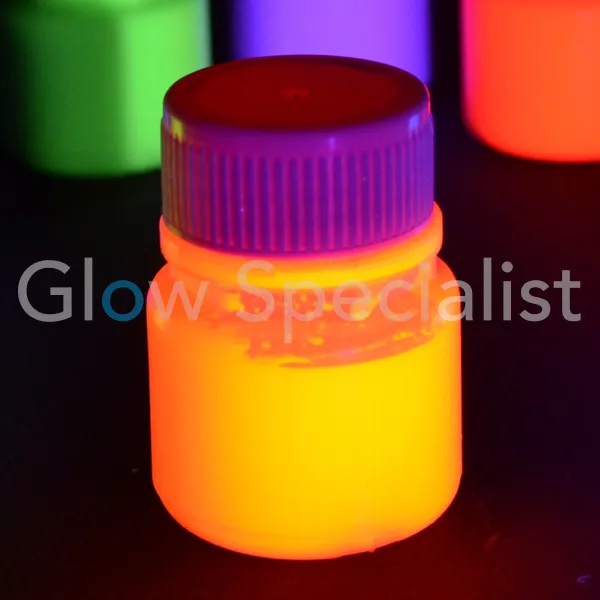 Glow Specialist UV VERF SET VAN 8 KLEUREN - Afbeelding 5