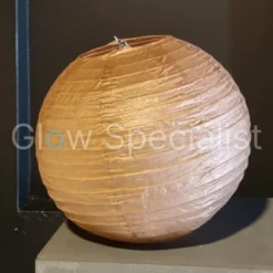 GOUDEN PAPIEREN LAMPION - PER STUK VANAF