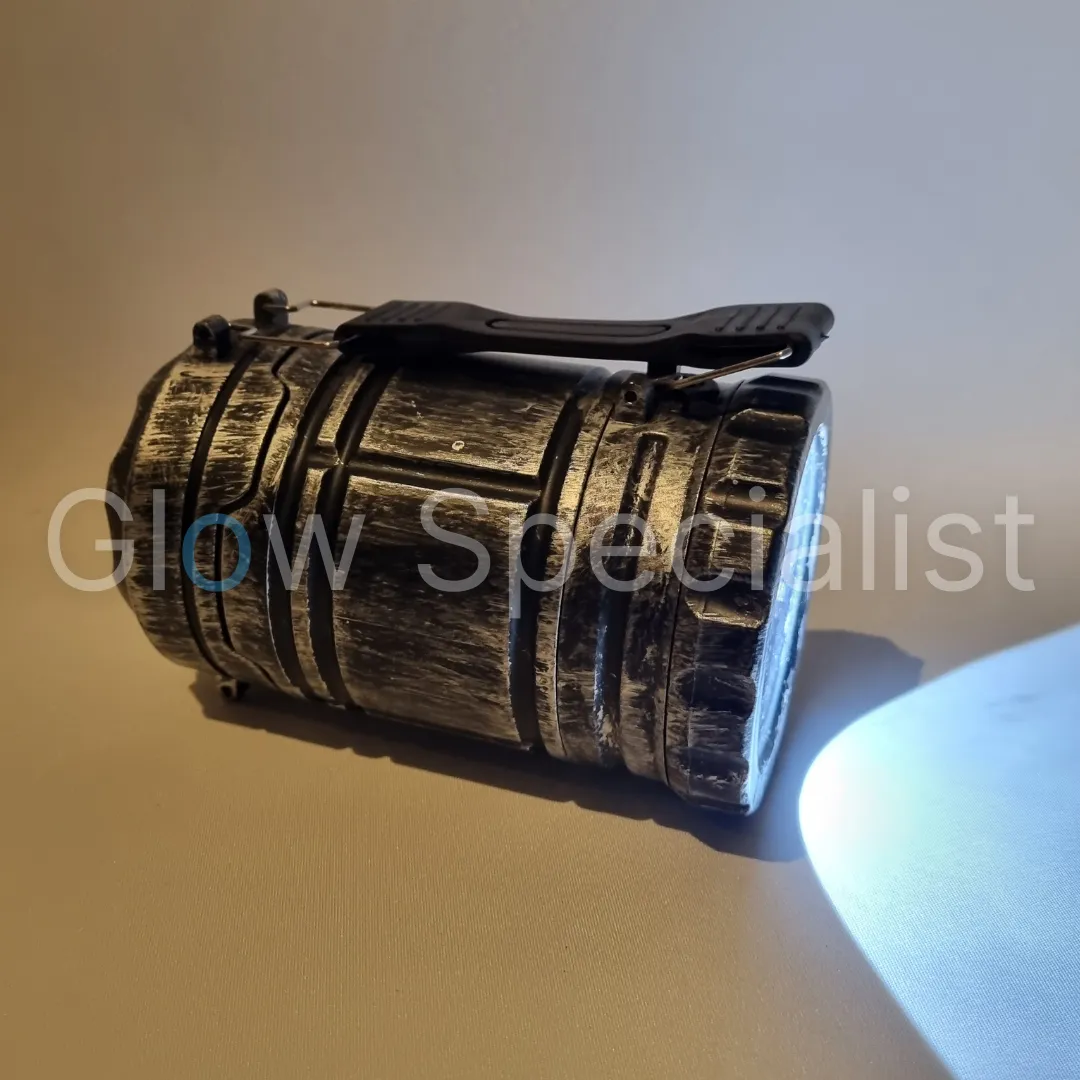 Grundig 3-IN-1 LANTAARN - LED - VLAM - ZAKLAMP - Afbeelding 8
