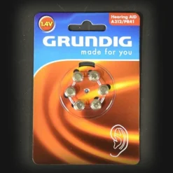 Grundig GRUNDIG BATTERIJEN - A312/PR41 - 1.4V - 6 STUKS