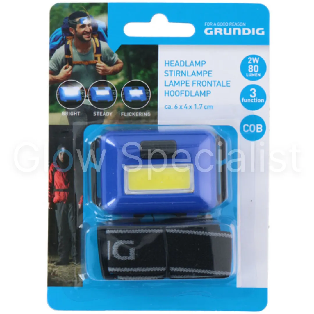 Grundig GRUNDIG HOOFDLAMP - COB - 3 FUNCTIES - Afbeelding 4