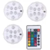 Grundig GRUNDIG LED LAMPEN - SET VAN 3 - MET AFSTANDSBEDIENING - RGB - IP65
