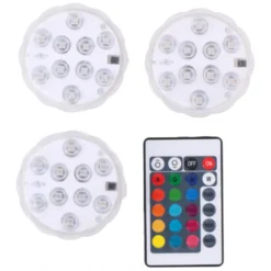 Grundig GRUNDIG LED LAMPEN - SET VAN 3 - MET AFSTANDSBEDIENING - RGB - IP65