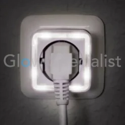 Grundig LED NACHTLAMP MET SENSOR - 4 LED - MET 230V STEKKERDOOS