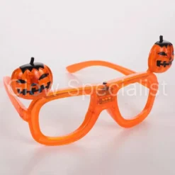HALLOWEEN LED BRIL - POMPOEN, DUIVEL OF DOODSHOOFD