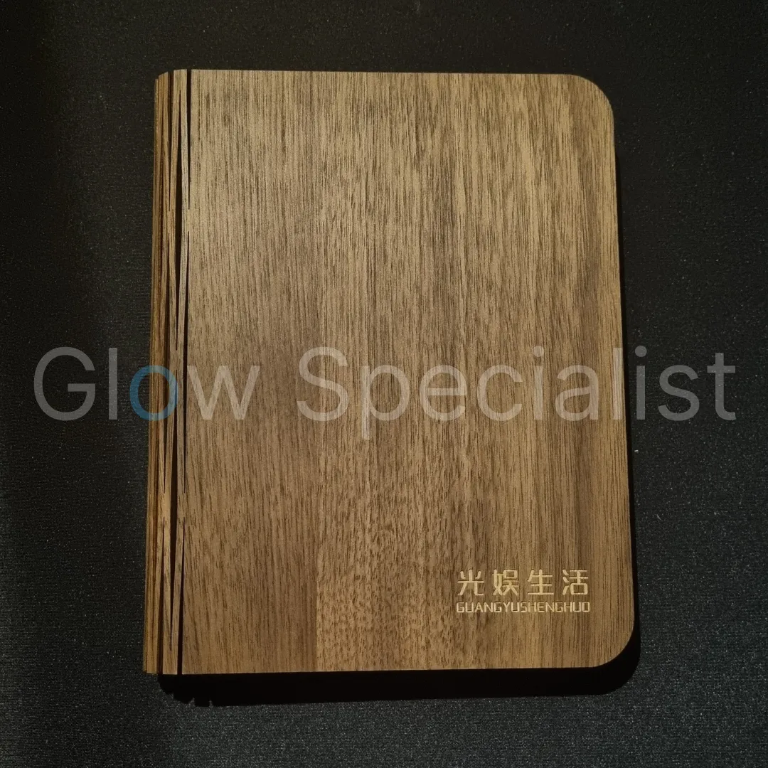 HOUTEN LED BOEK LAMP - OPLAADBAAR - LARGE - Afbeelding 10