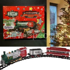 KERST TREINSET MET LICHT EN GELUID - 23-DELIG