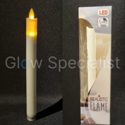 LED DINERKAARS - 23 CM - WARM WIT - MET TIMER